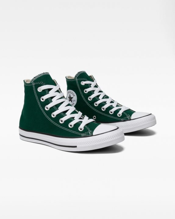 Unisex Converse Chuck Taylor All Star Seasonal Colour High Top Midnight Clover - Click Image to Close