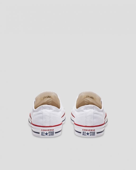 Unisex Converse Chuck Taylor All Star Classic Colour Low Top White