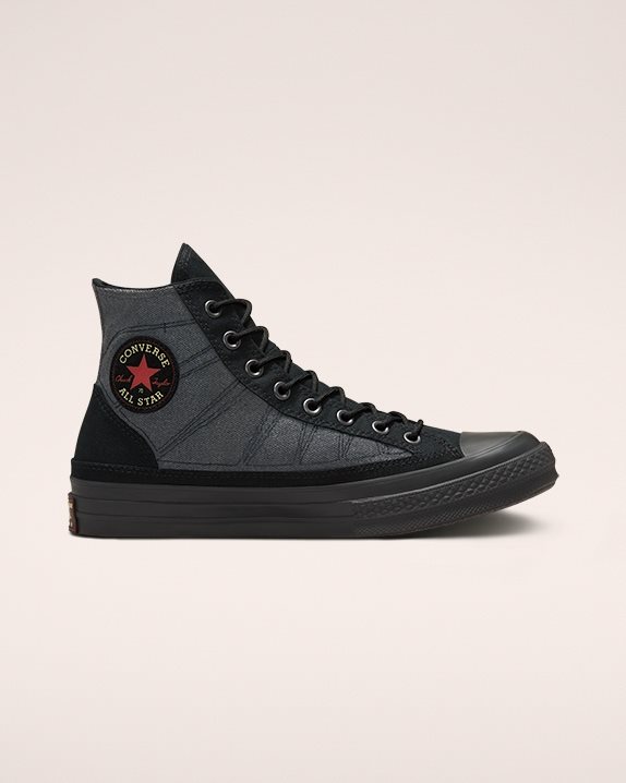 Unisex Converse Chuck 70 GORE-TEX Counter Climate High Top Black - Click Image to Close