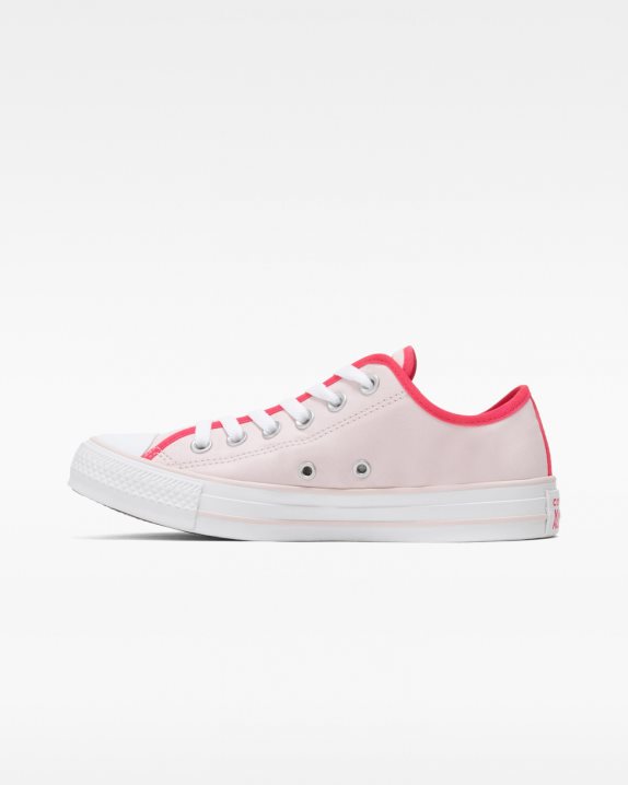 Womens Converse Chuck Taylor All Star Millennium Glam Low Top Barely Rose - Click Image to Close