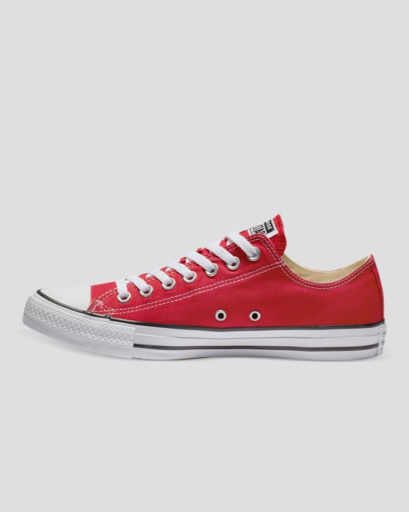 Unisex Converse Chuck Taylor All Star Classic Colour Low Top Red