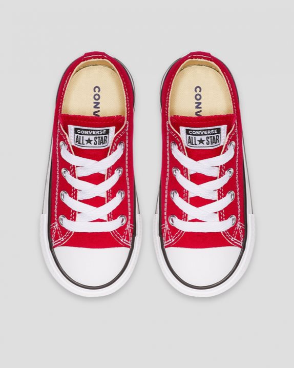 Unisex Converse Chuck Taylor All Star Classic Colour Low Top Red