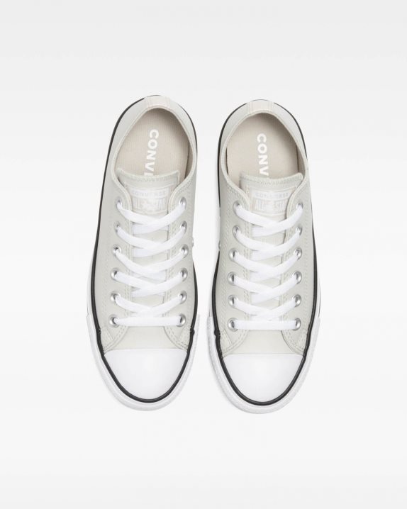 Womens Converse Chuck Taylor All Star Millennium Glam Low Top Light Bone