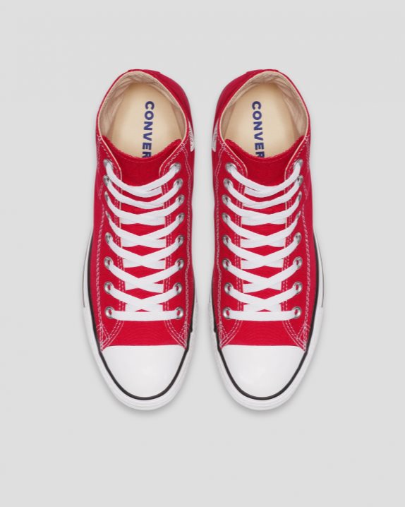 Unisex Converse Chuck Taylor All Star Classic Colour High Top Red