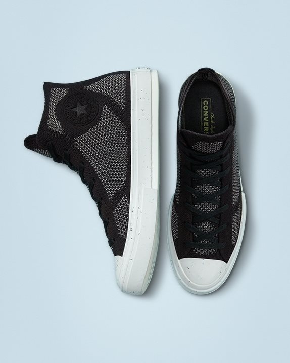 Unisex Converse Chuck 70 Engineered Knit Renew Redux High Top Black