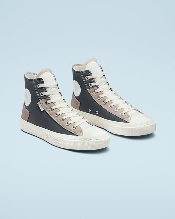 Unisex Converse Chuck Taylor Alt Star Trance Form High Top Iron Grey - Click Image to Close