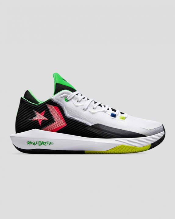 Unisex Converse NBA JAM All Star BB Jet Mid White - Click Image to Close