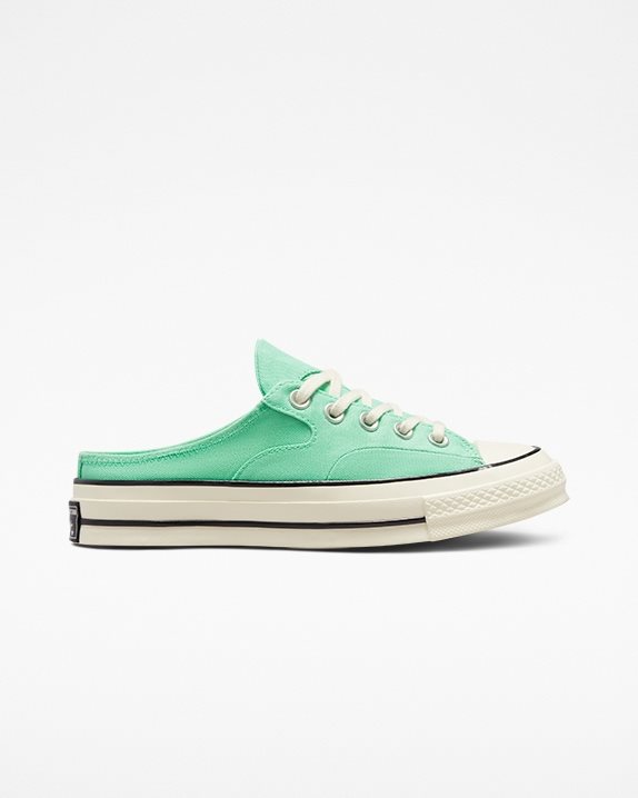 Unisex Converse Chuck 70 Mule Seasonal Mule Slip Prism Green - Click Image to Close