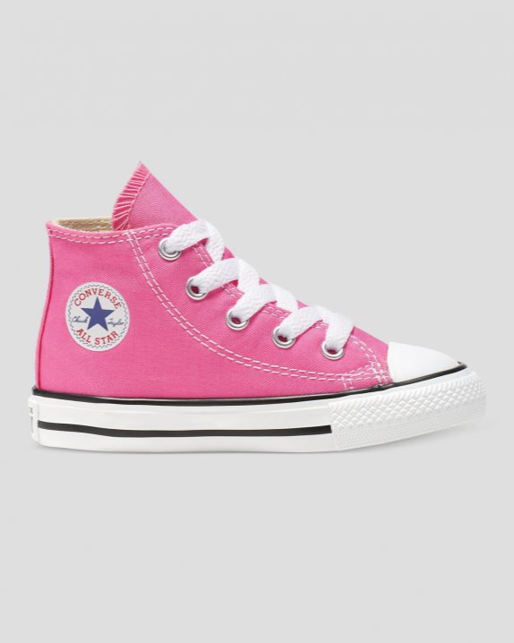 Chuck Taylor All Star Toddler High Top Pink - Click Image to Close