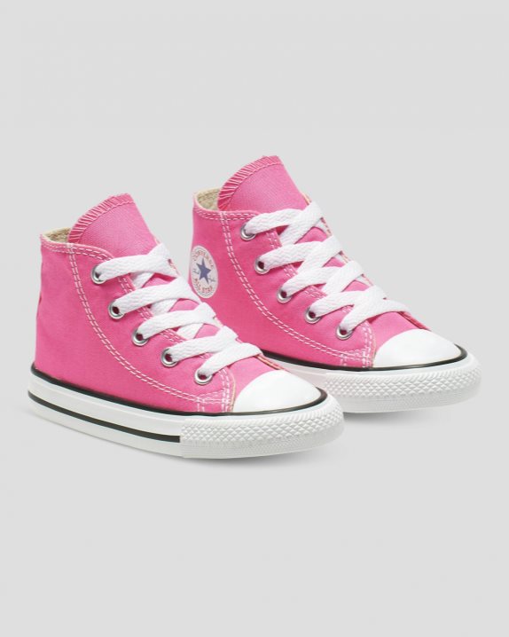 Chuck Taylor All Star Toddler High Top Pink - Click Image to Close