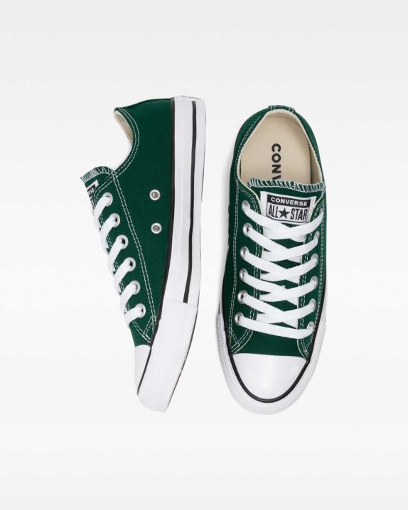 Unisex Converse Chuck Taylor All Star Seasonal Colour Low Top Midnight Clover - Click Image to Close